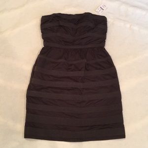 Gray J. Crew Party Dress, Strapless